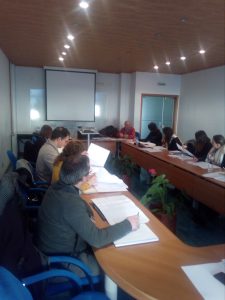 Socios en la reunión del proyecto Fronteira