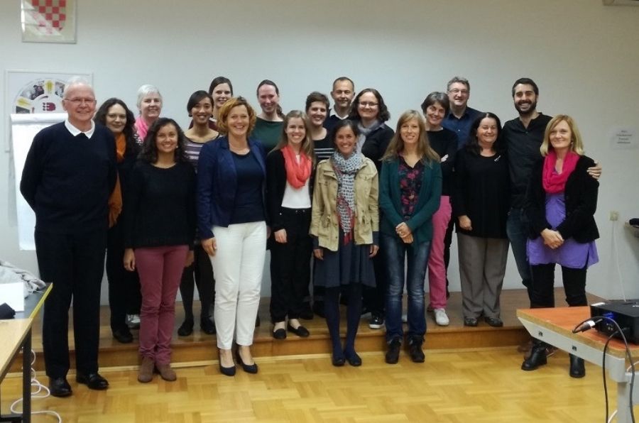 Participantes de la última reunión del proyecto CVI