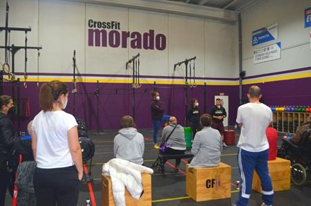 Usuarios de ASPAYM CYL en Crossfit Morado