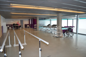 fotografía del interior de la sede de Palencia