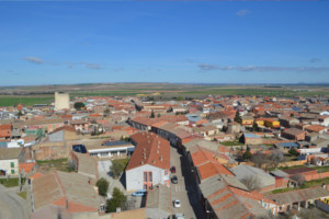 Vista del pueblo de Matapozuelos