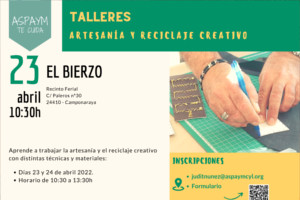 Cartel anunciador del taller