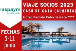 imagen del cartel del viaje a Cabo de Gata. Fechas 5-11 junio