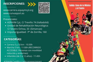 Cartel que anuncia la carrera