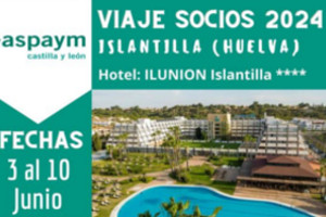 Cartel anunciador del viaje de socios. Fechas del 3 al 10 de junio