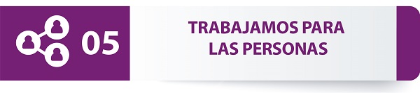 Trabajamos para las personas