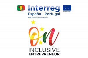 Logotipos del proyecto On inclusive Entrepreneur