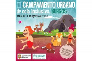 Cartel Campamento Burgos