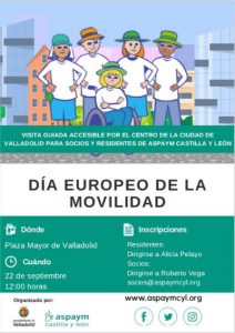 Cartel del Día Europeo de la Movilidad