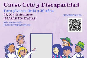 Cartel del Curso de Ocio en Ponferrada