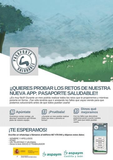 Cartel Prueba Pasaporte Saludable