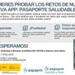 ¿Quieres probar nuestra nueva aplicación "Pasaporte saludable"?