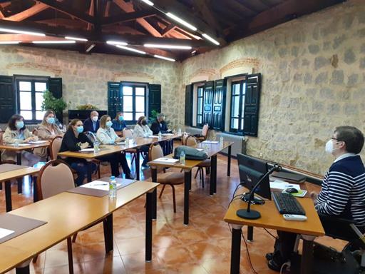 Fotografia de las jornadas de formación de Administración Electrónica en Ávila