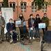 Foto de familia en la presentación de la campaña en Palencia