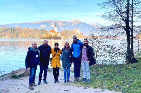 Participantes en la primera reunión transnacional del proyecto europeo OpEye 2