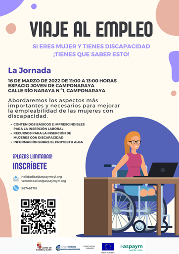 Cartel del a actividad Viaje al Empleo