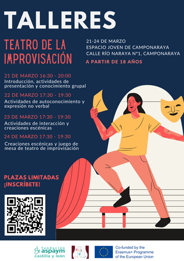 Cartel talleres teatro