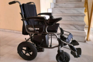 vista lateral de silla de ruedas en venta