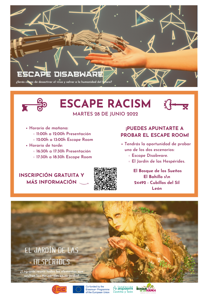 Cartel Evento Multiplicador Escape Racism