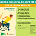 Cartel I Carrera Inclusiva por la Lesión Medular