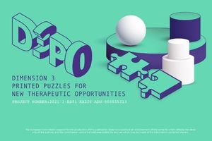 Logo D3PO: Dimension 3 - Printed puzzles for new therapeutic Opportunities