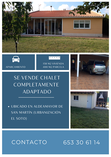 Foto del chalet por fuera