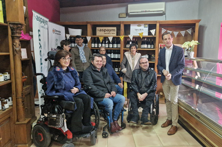 Inauguración tienda de Alimentos de Valladolid en Matapozuelos