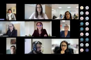 Participantes de la jornada online Cuída-TE