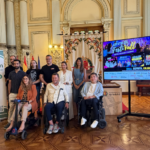 presentación del ASPAYM CyL FestiVall en el Ayuntamiento de Valladolid