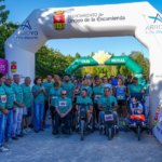 Participantes de la V Carrera y Marcha Inclusiva ASPAYM Castilla y León, celebrada el 20 de septiembre en el Parque del Socayo de Arroyo de la Encomienda (Valladolid).
