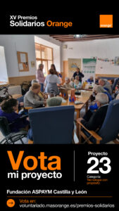 Cartel con información par ala votación del proyecto